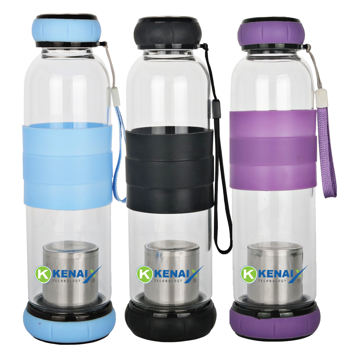 Kenaix Aaa Mineralizing Premium Glass Water Bottle